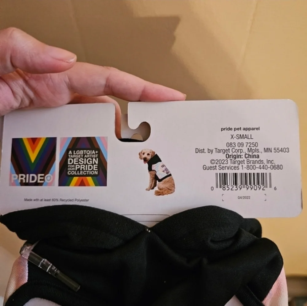 Target Pride Tie Dye Rainbow Your Story Matters Extra Small Dog Hoodie